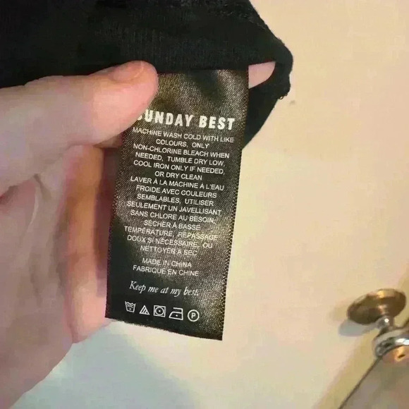 Sunday best black tank  top size S - Picture 4 of 5